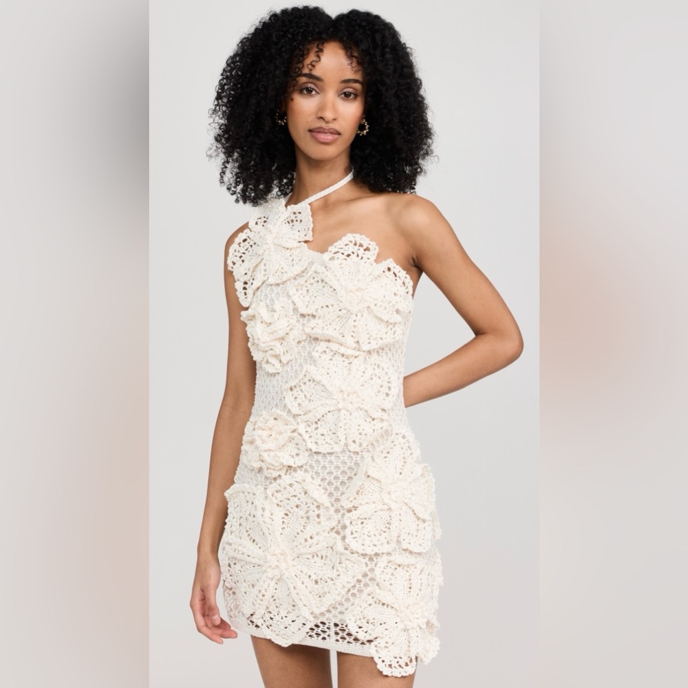 cult gaia Kendria Crochet Dress